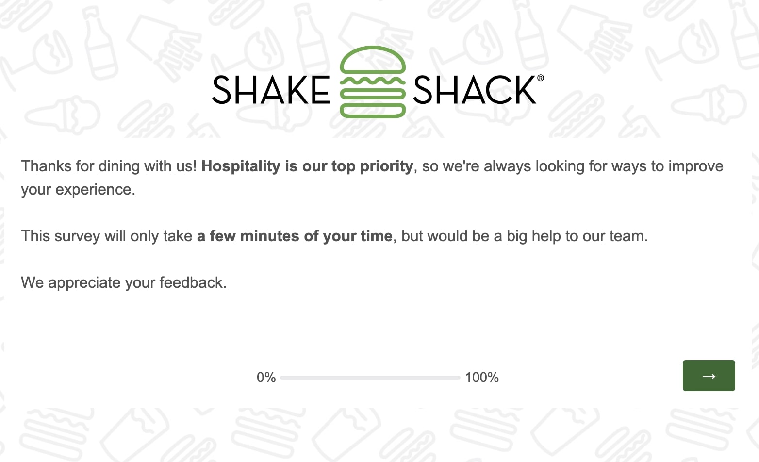 Shake Shack Survey